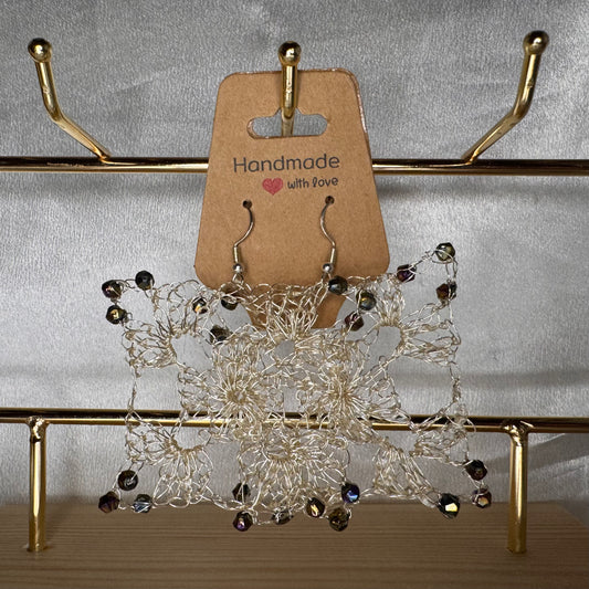 Brincos "Naperon" - Bronze