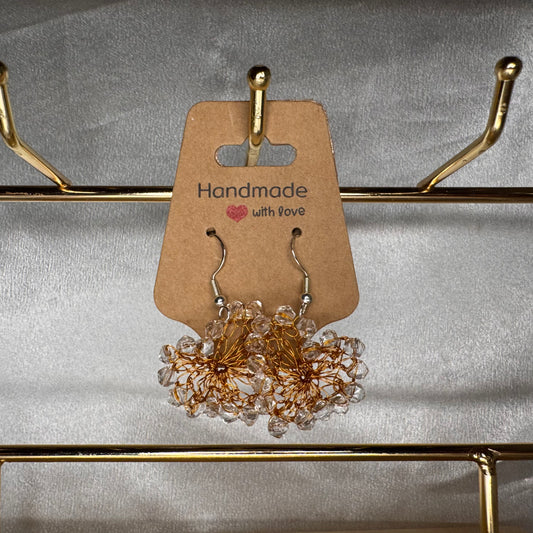 Brincos coração bronze - pequeno